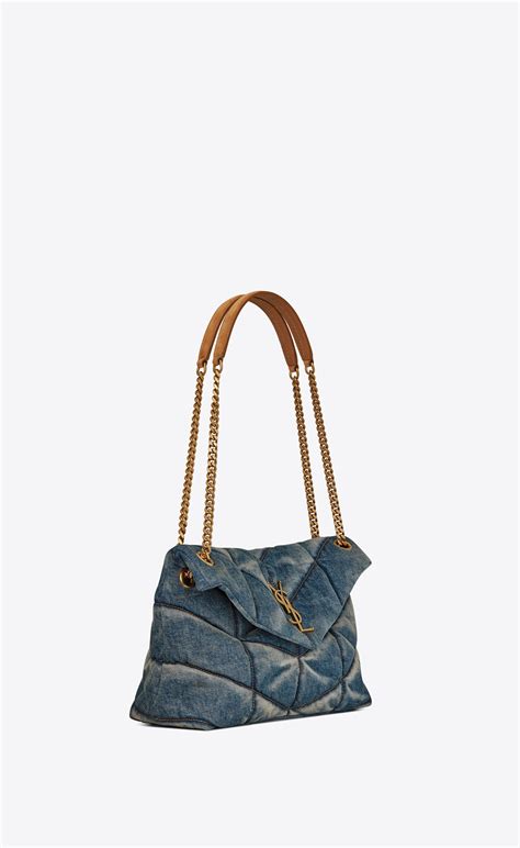 ysl vintage bags|ysl denim tote.